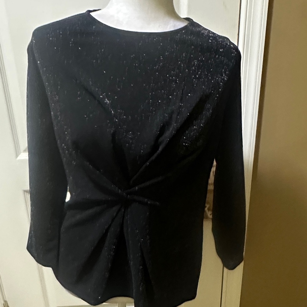 Elegant Black Women's Top